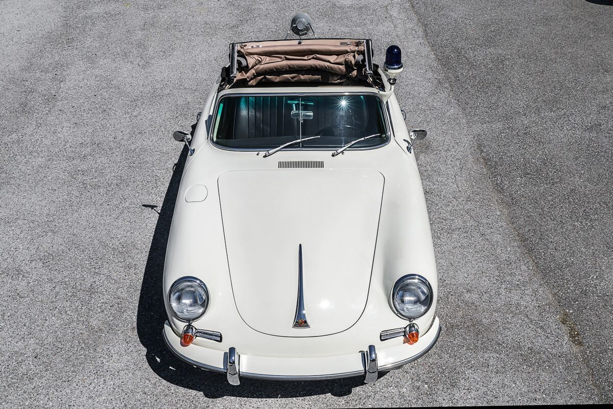 Porsche 356 C Cabrio Polizei