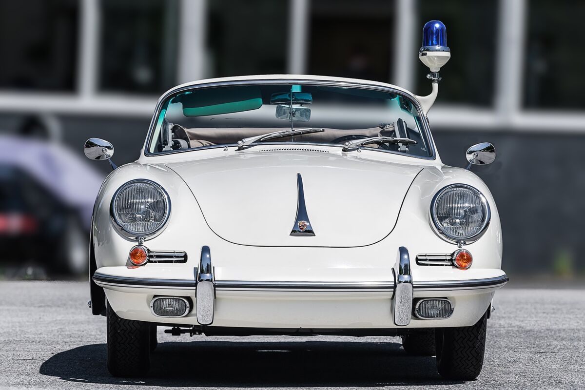 Porsche 356 C Cabrio Polizei