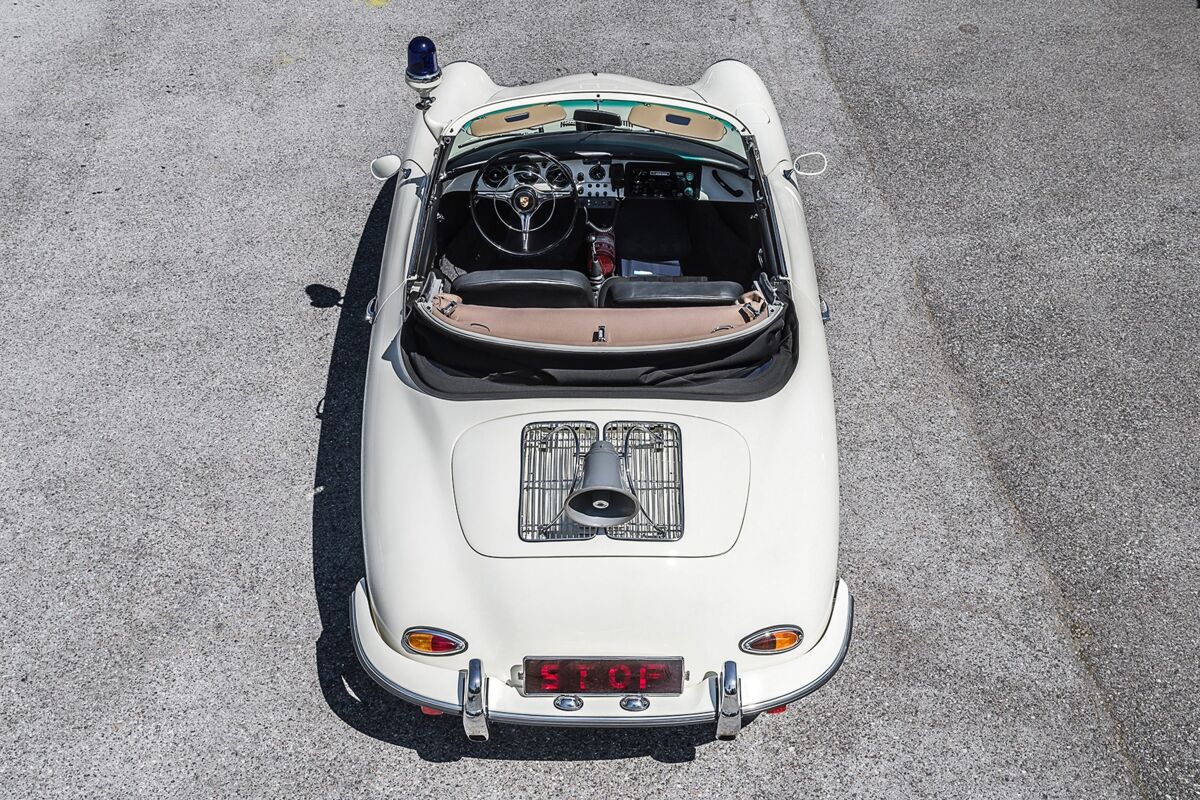 Porsche 356 C Cabrio Polizei