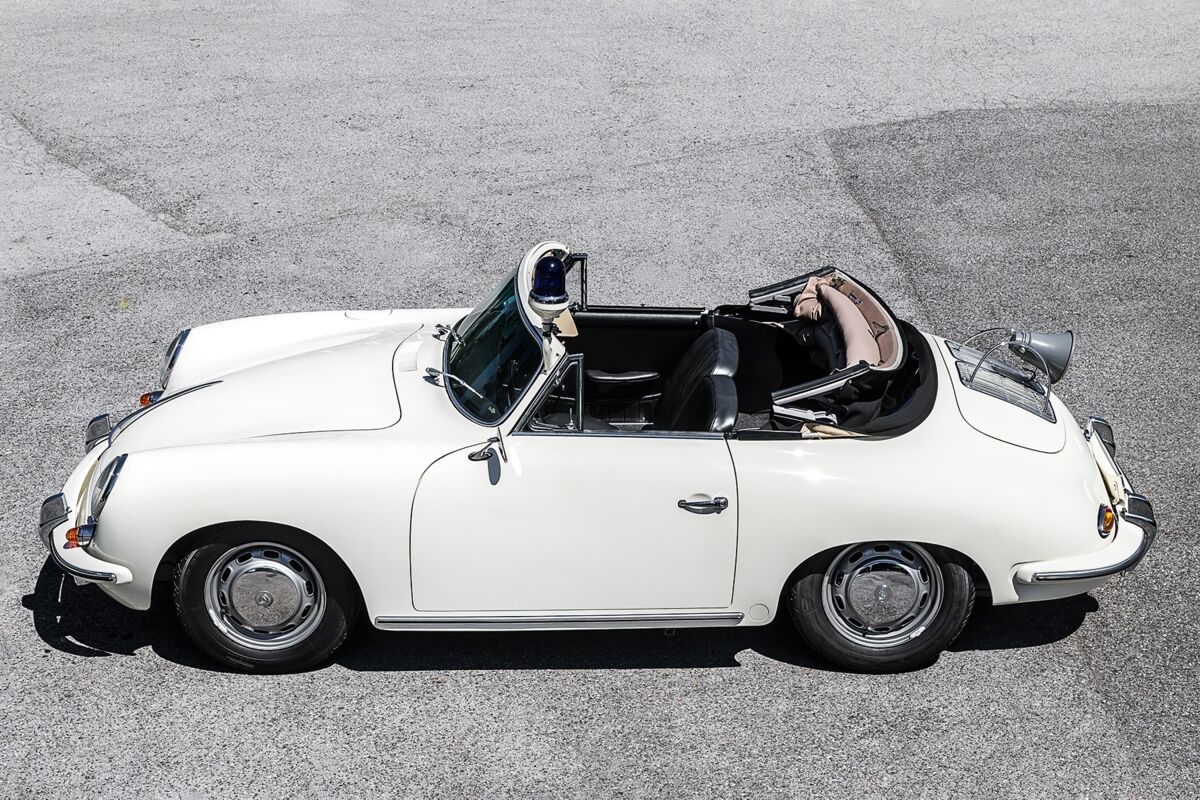 Porsche 356 C Cabrio Polizei