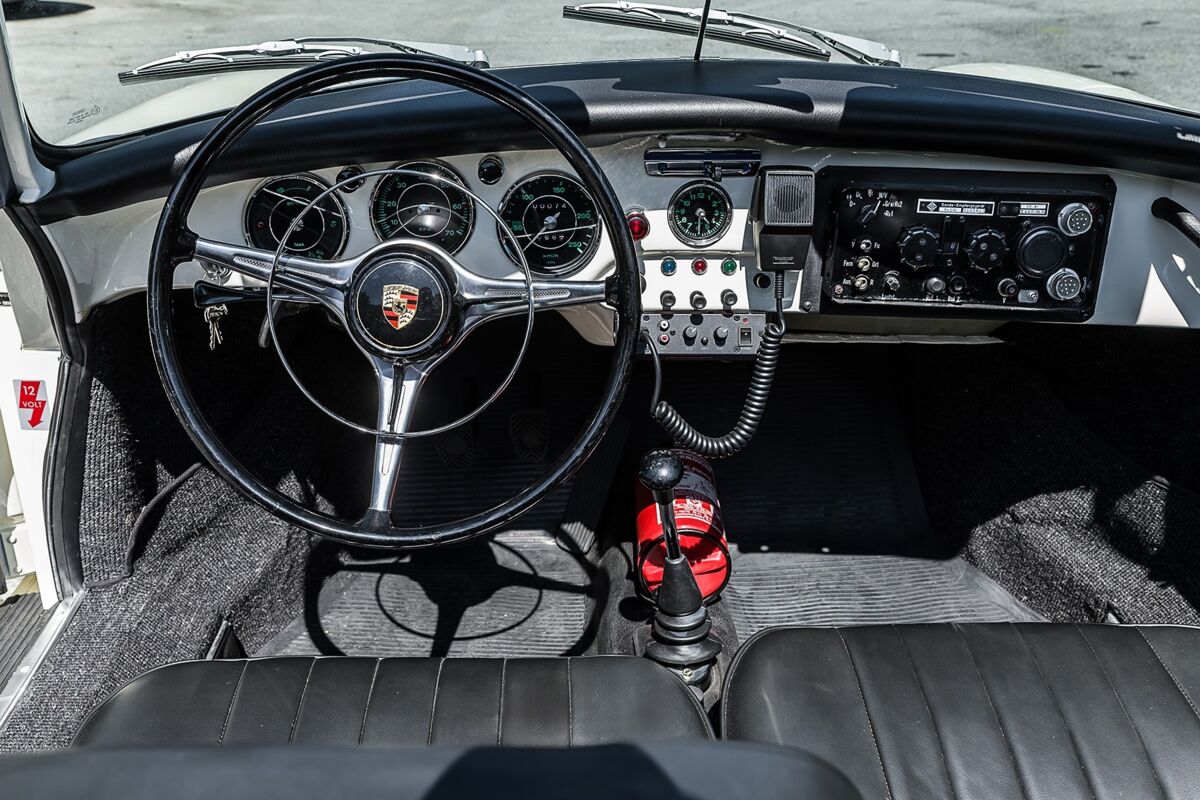 Porsche 356 C Cabrio Polizei