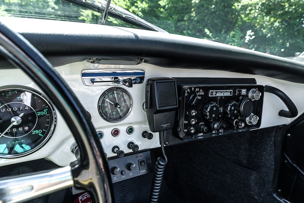 Porsche 356 C Cabrio Polizei