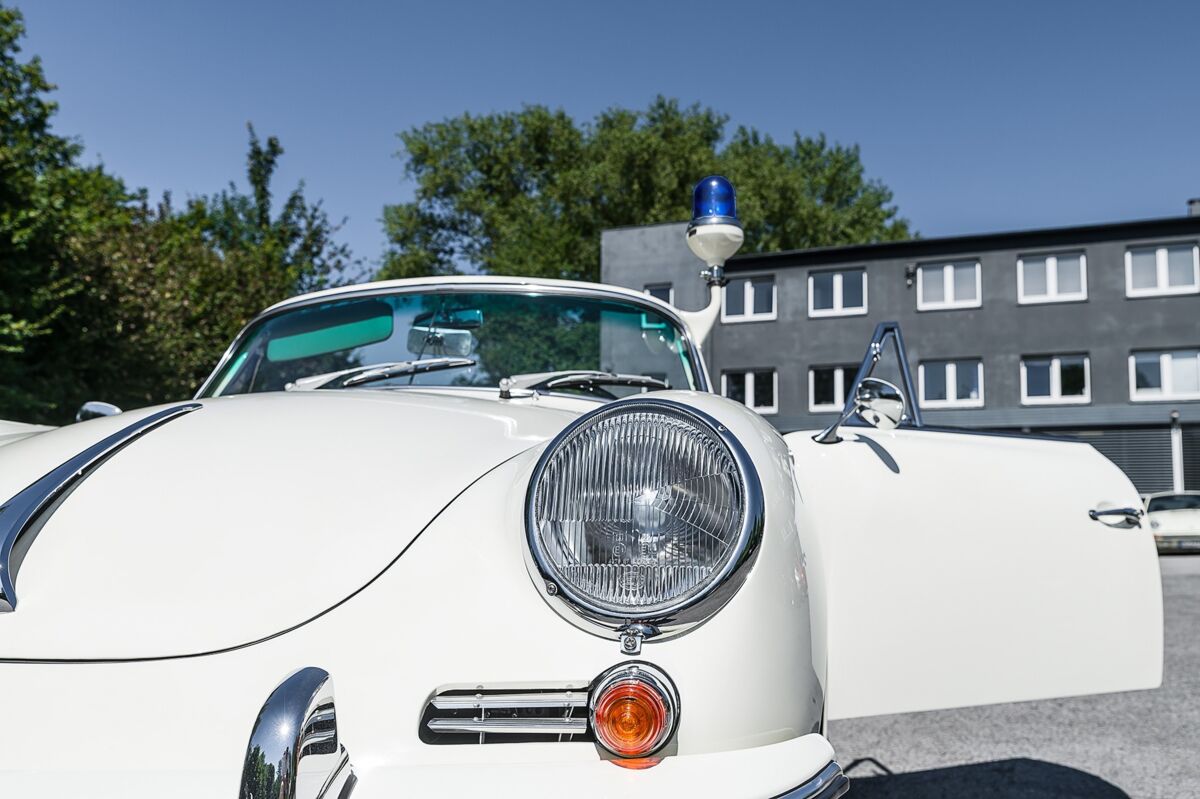 Porsche 356 C Cabrio Polizei