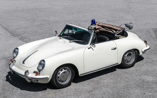 Porsche 356 C Cabrio Polizei